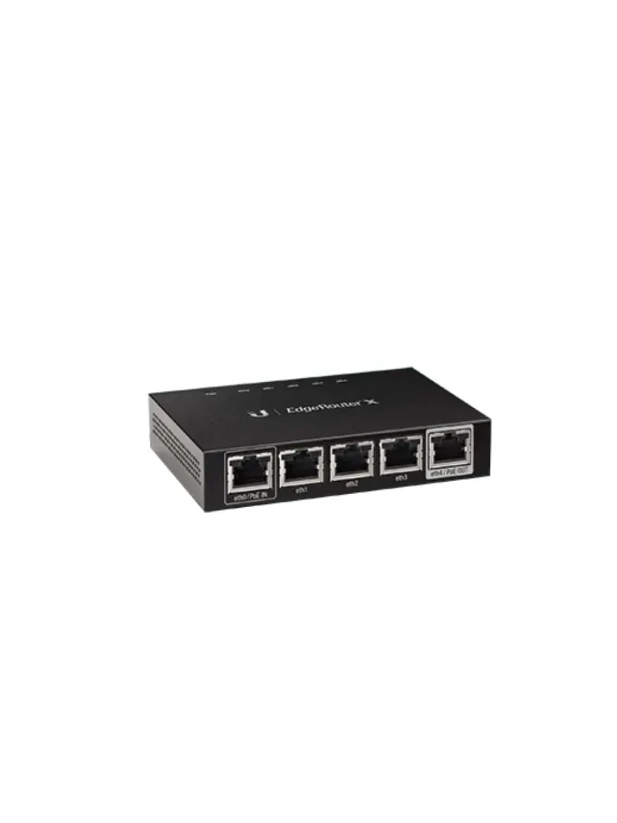 Маршрутизатор EdgeRouter X, 5 портов, EU — 3