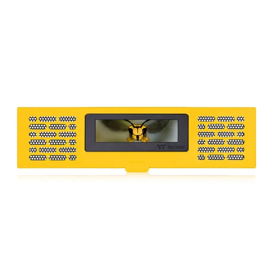 Панель LCD Thermaltake Tower 200, жёлтая — 2