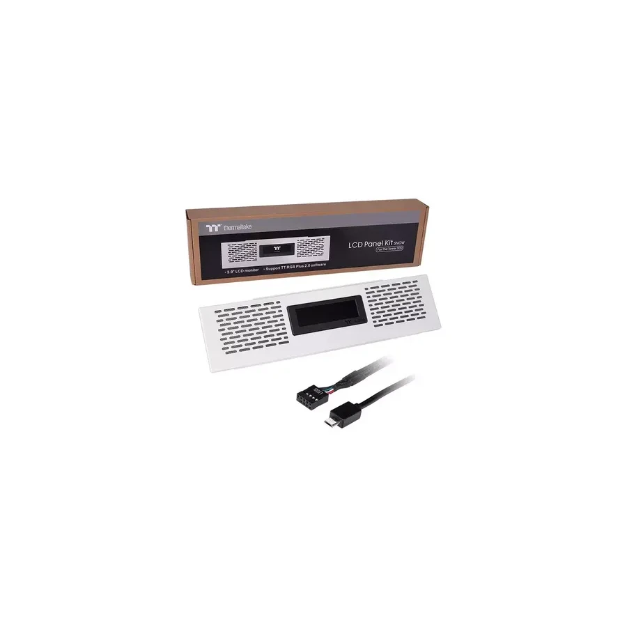 Панель LCD Thermaltake Tower 500, белая