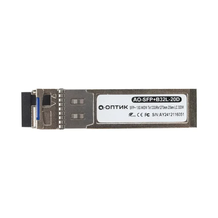 Трансивер А-Оптик AO-SFP+B32L-40D, 10G, оптический — 2