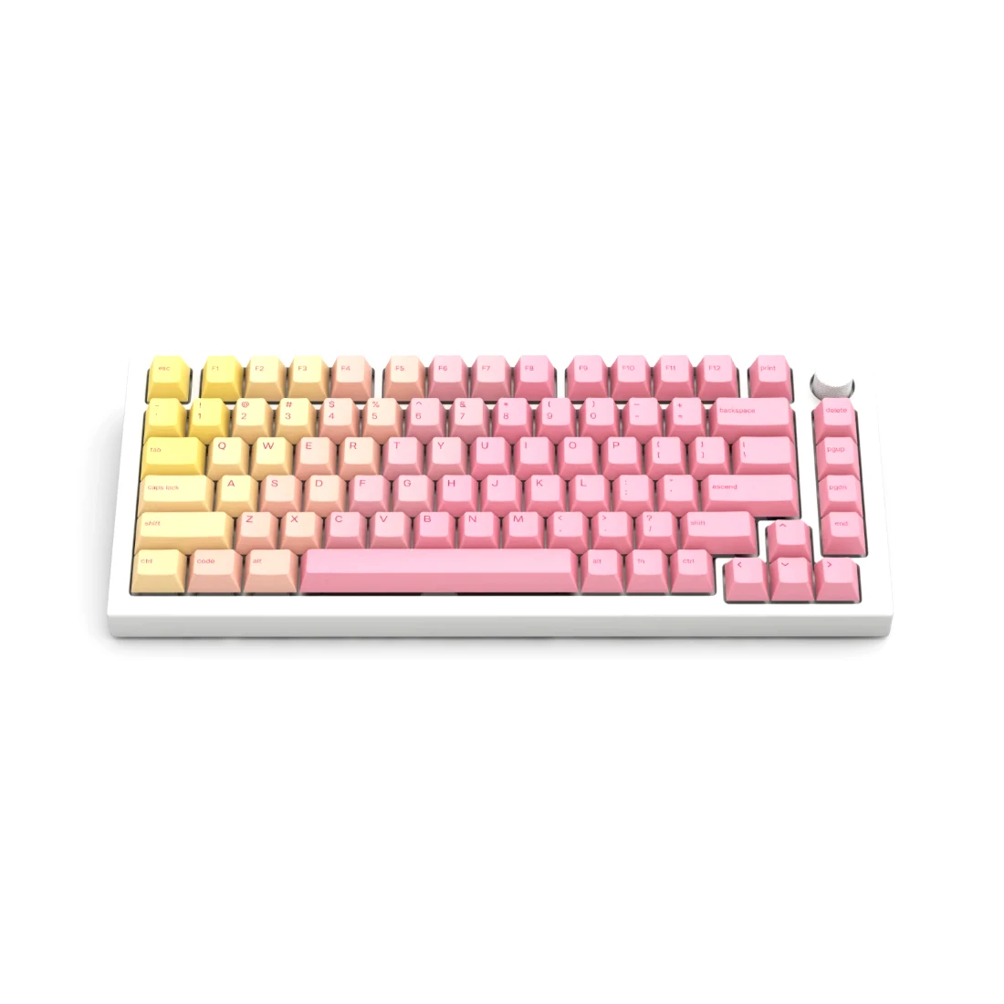 Набор колпачков Glorious GPBT Grapefruit, 143 шт, PBT, розовый — 2