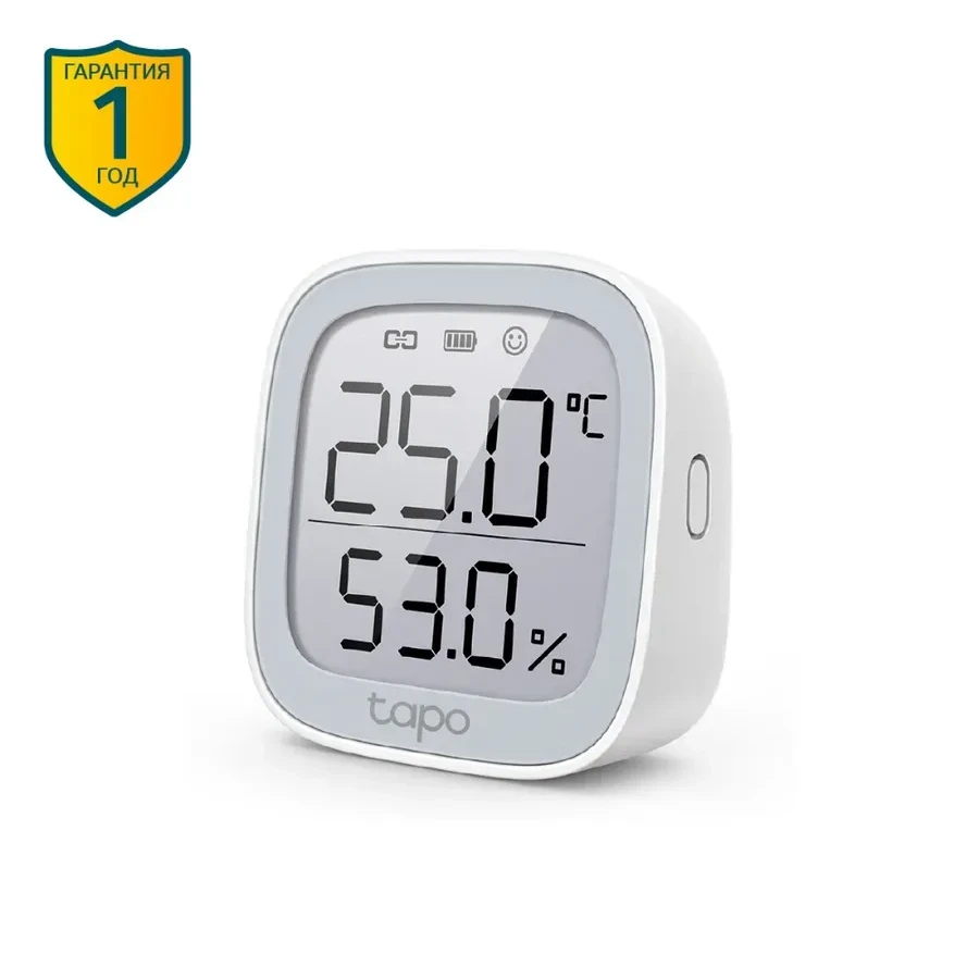 Умный датчик температуры Tapo T315, E-ink 2.7" — 2