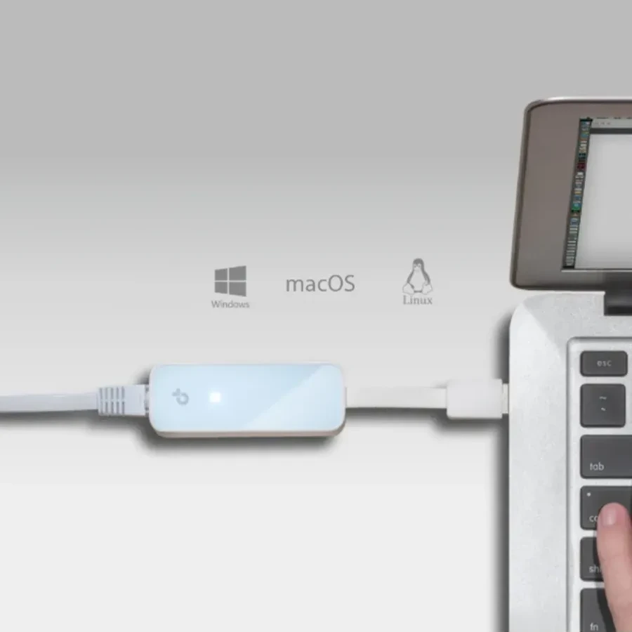 Сетевой адаптер USB Tp-Link UE200 100Mbps — 3