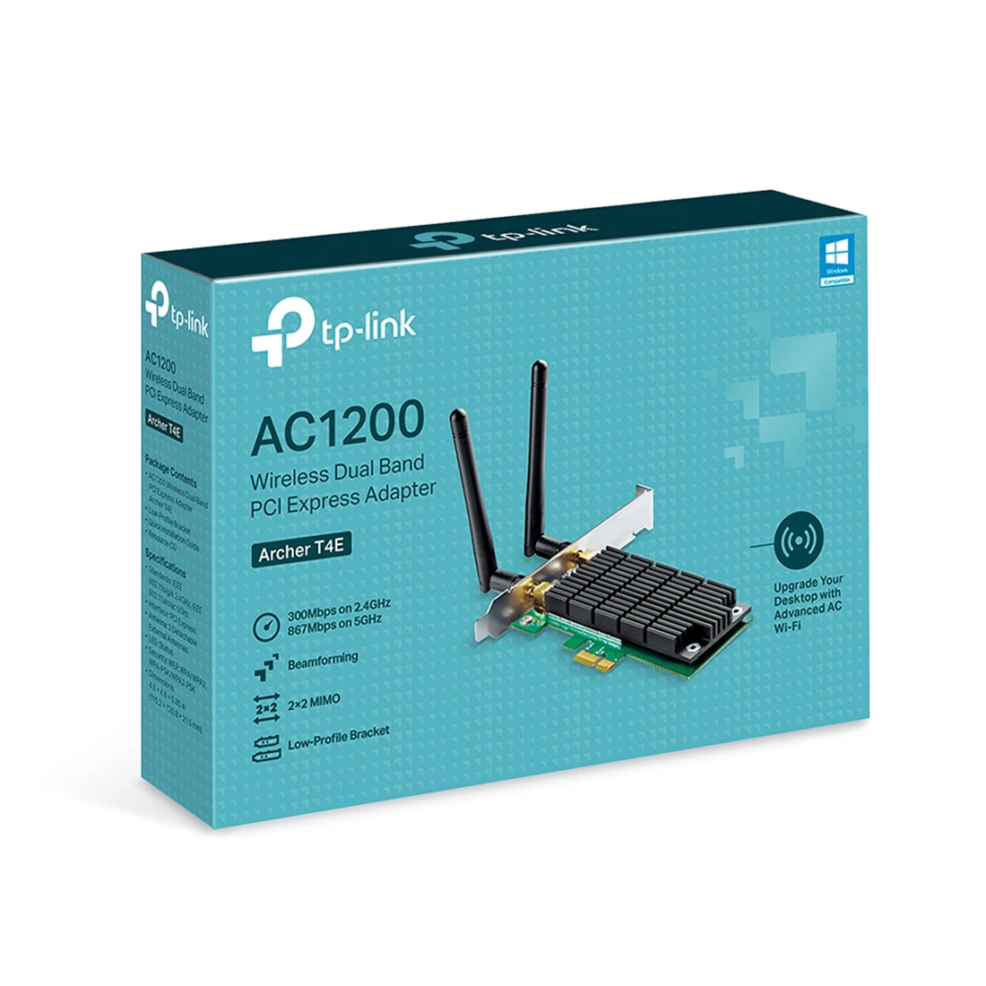 Адаптер Wi-Fi PCIe AC1200 Tp-Link Archer T4E — 3