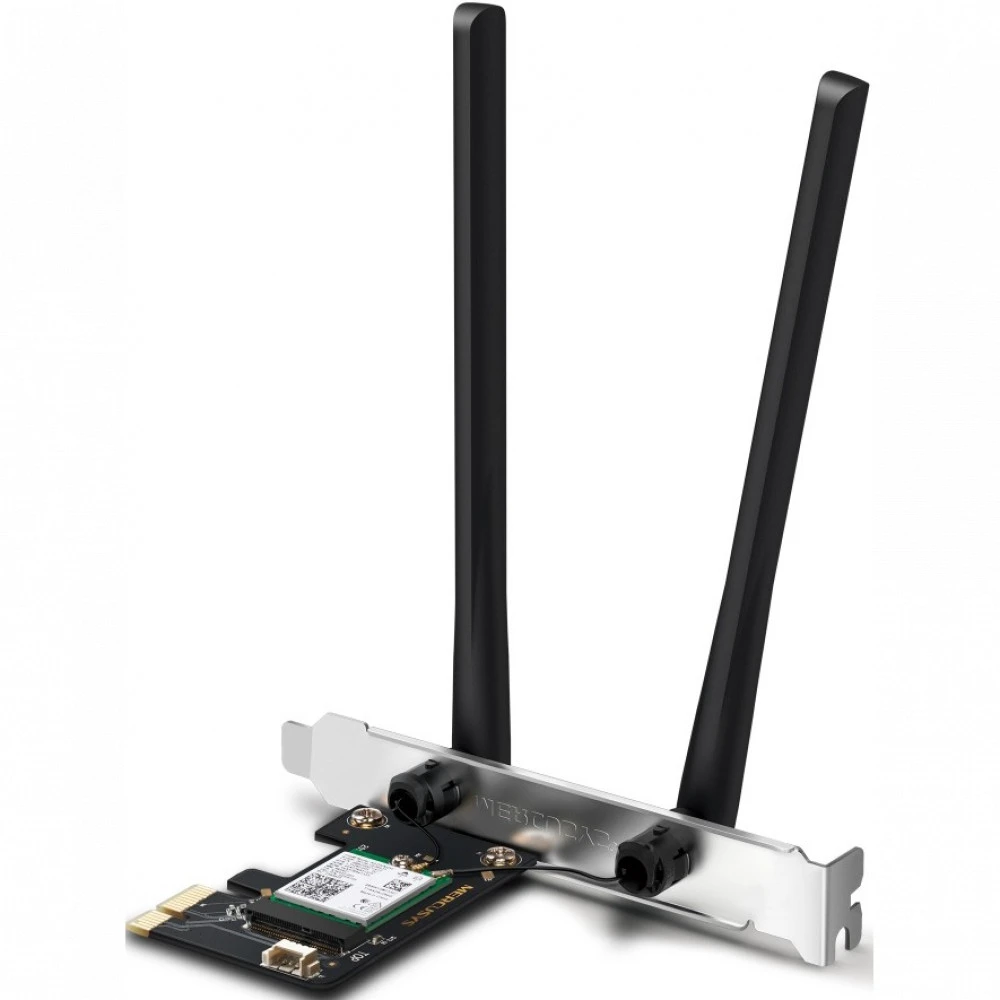 Адаптер Wi-Fi PCIe AX3000 Mercusys MA80XE, BT 5.2 — 2