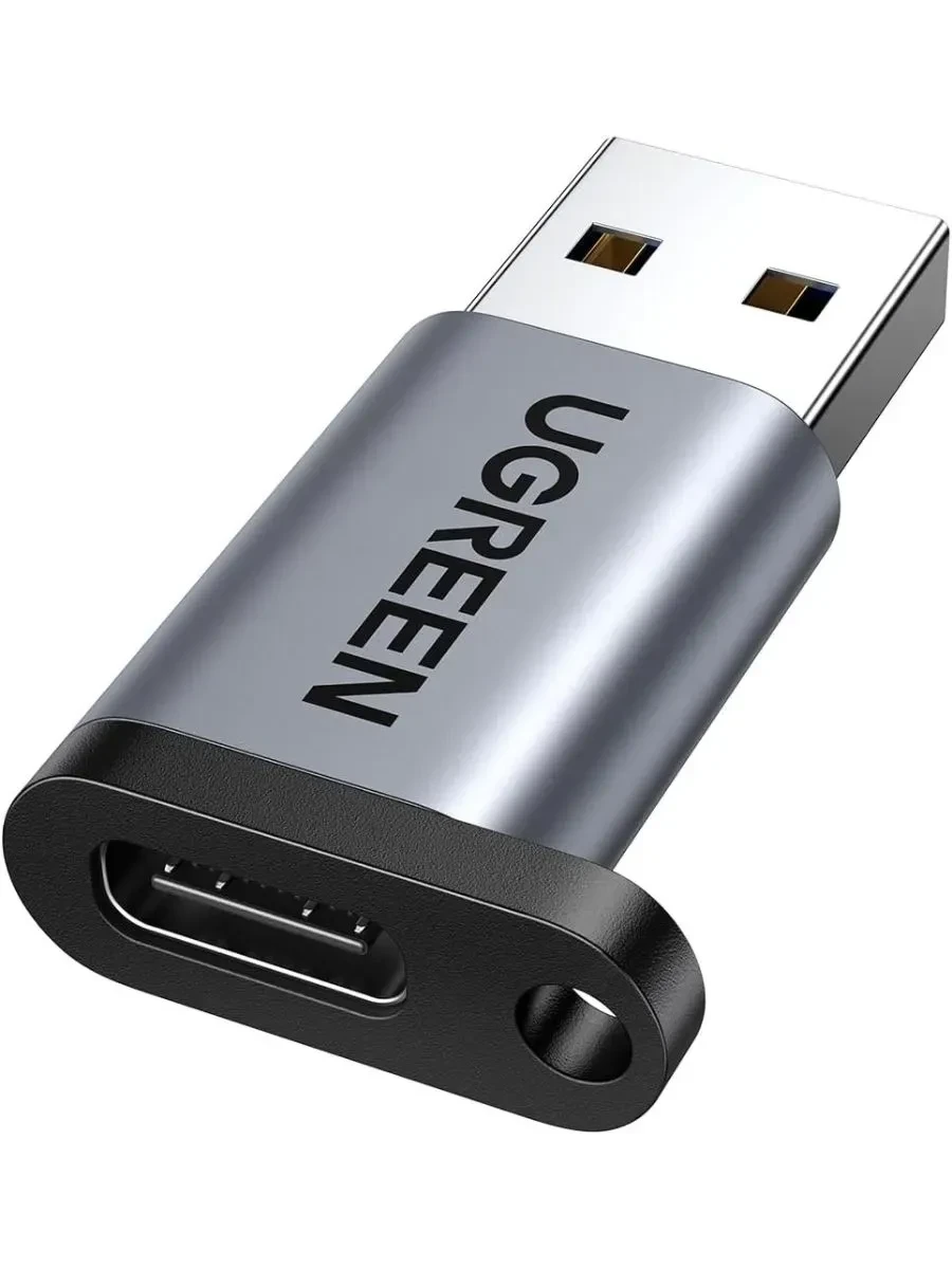 Адаптер Ugreen US276 USB 3.0-A to USB-C — 2