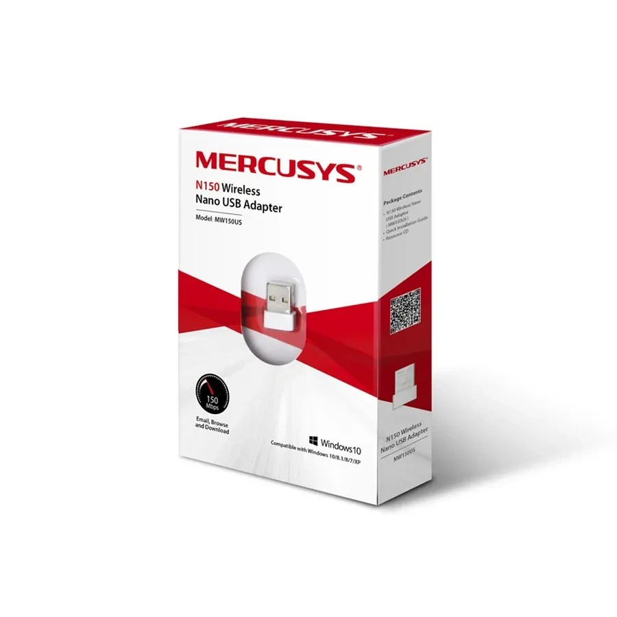 Сетевой адаптер Mercusys MW150US 150M USB — 4