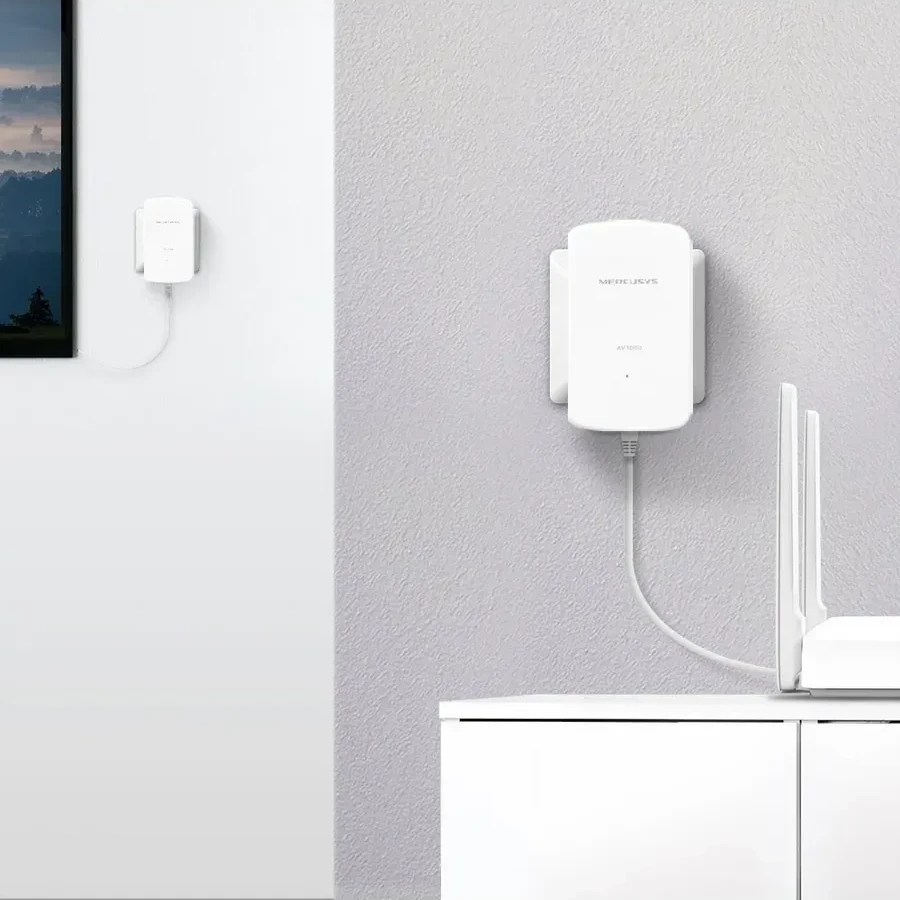Сетевой адаптер Mercusys MP500 Powerline Kit — 3