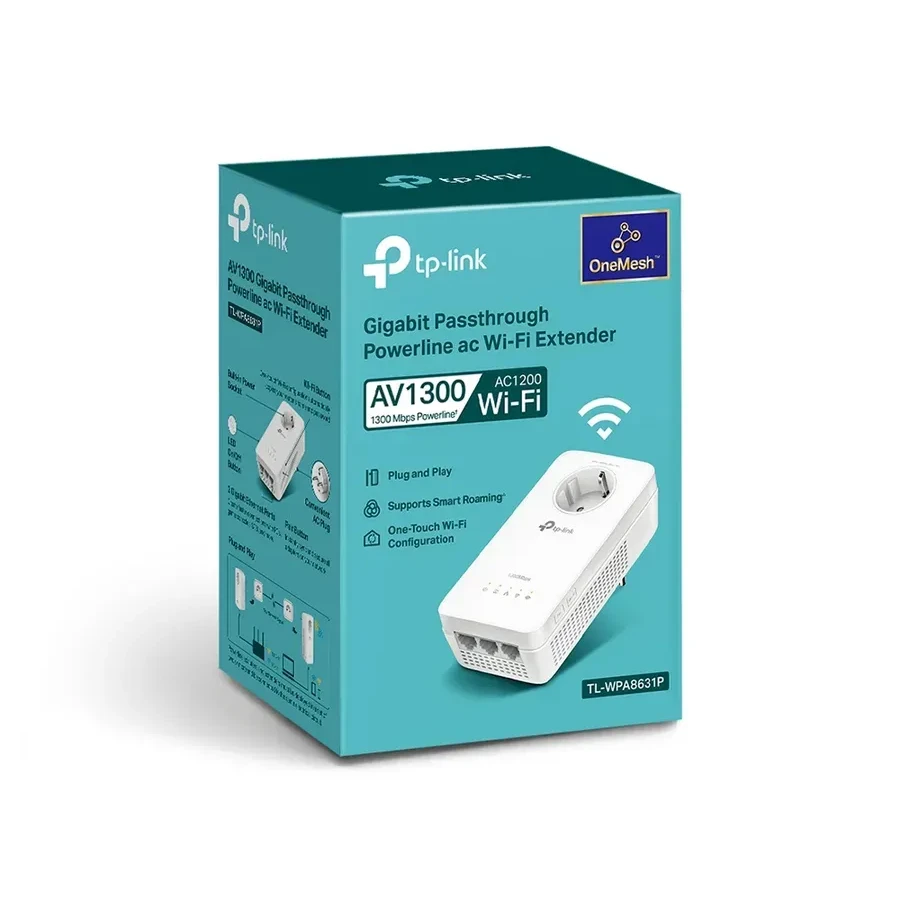 Сетевой адаптер Tp-Link TL-WPA8631P Powerline Wi-Fi — 3
