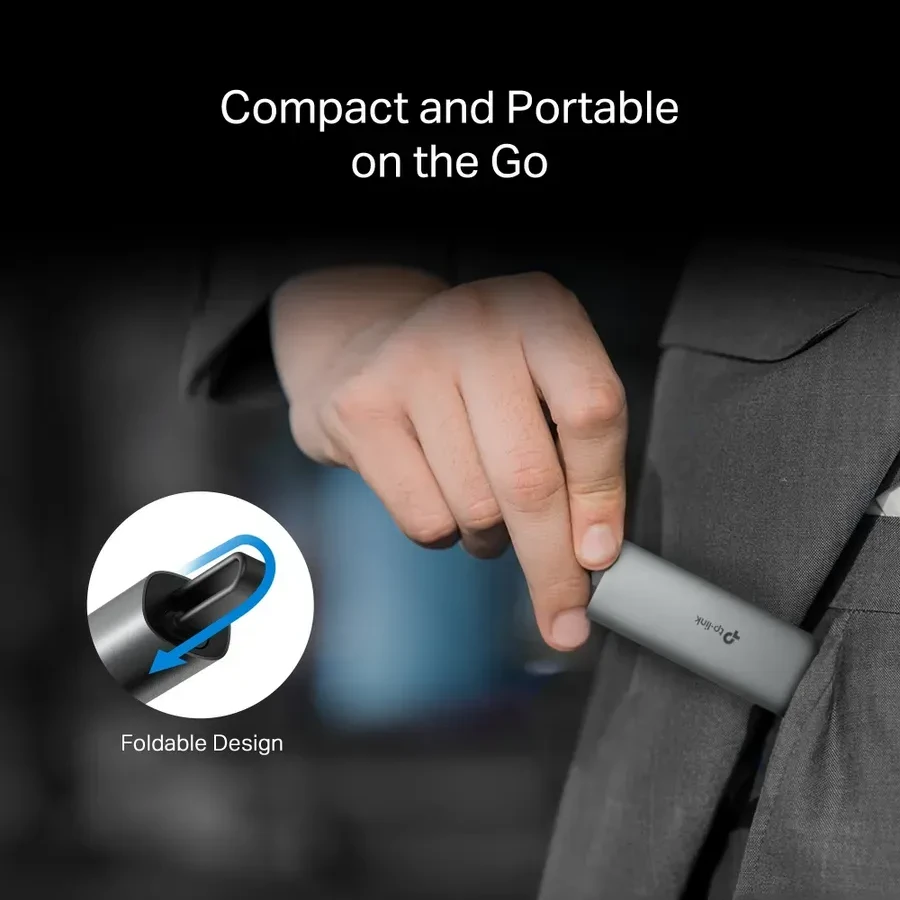 Сетевой адаптер Tp-Link UE302C 2.5GbE USB — 5