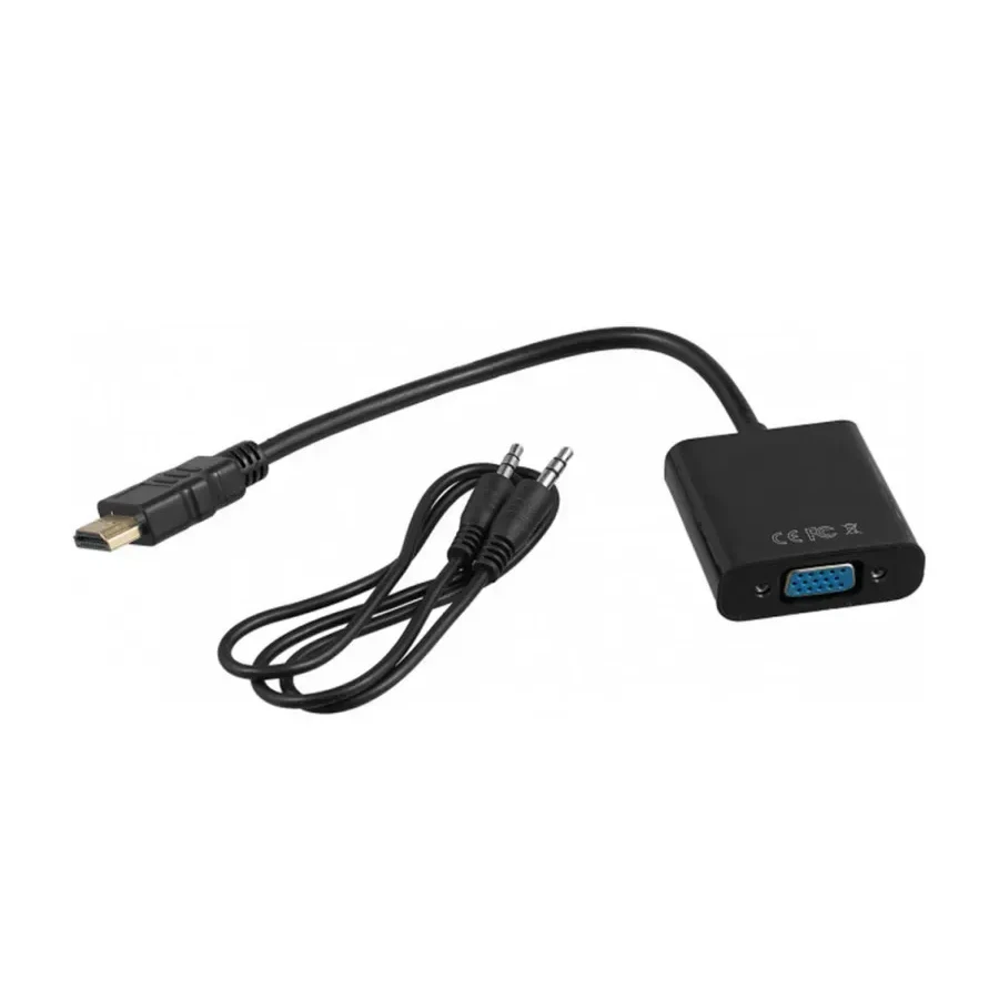 Адаптер HDMI (m) - D-Sub VGA (f), Cablexpert A-HDMI-VGA-03