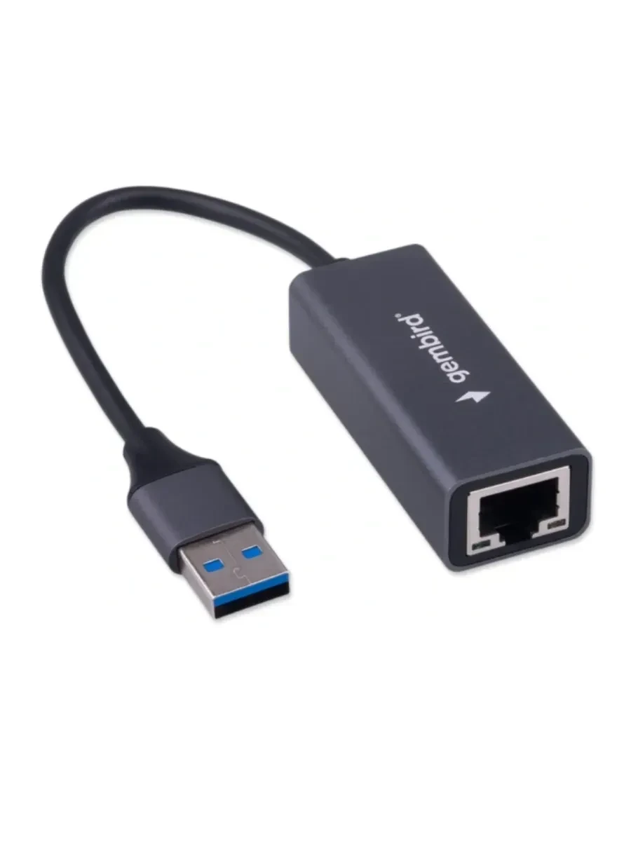 Сетевая карта NIC USB, 10/100/1000 Mb, Gembird NIC-U9, USB LAN — 3