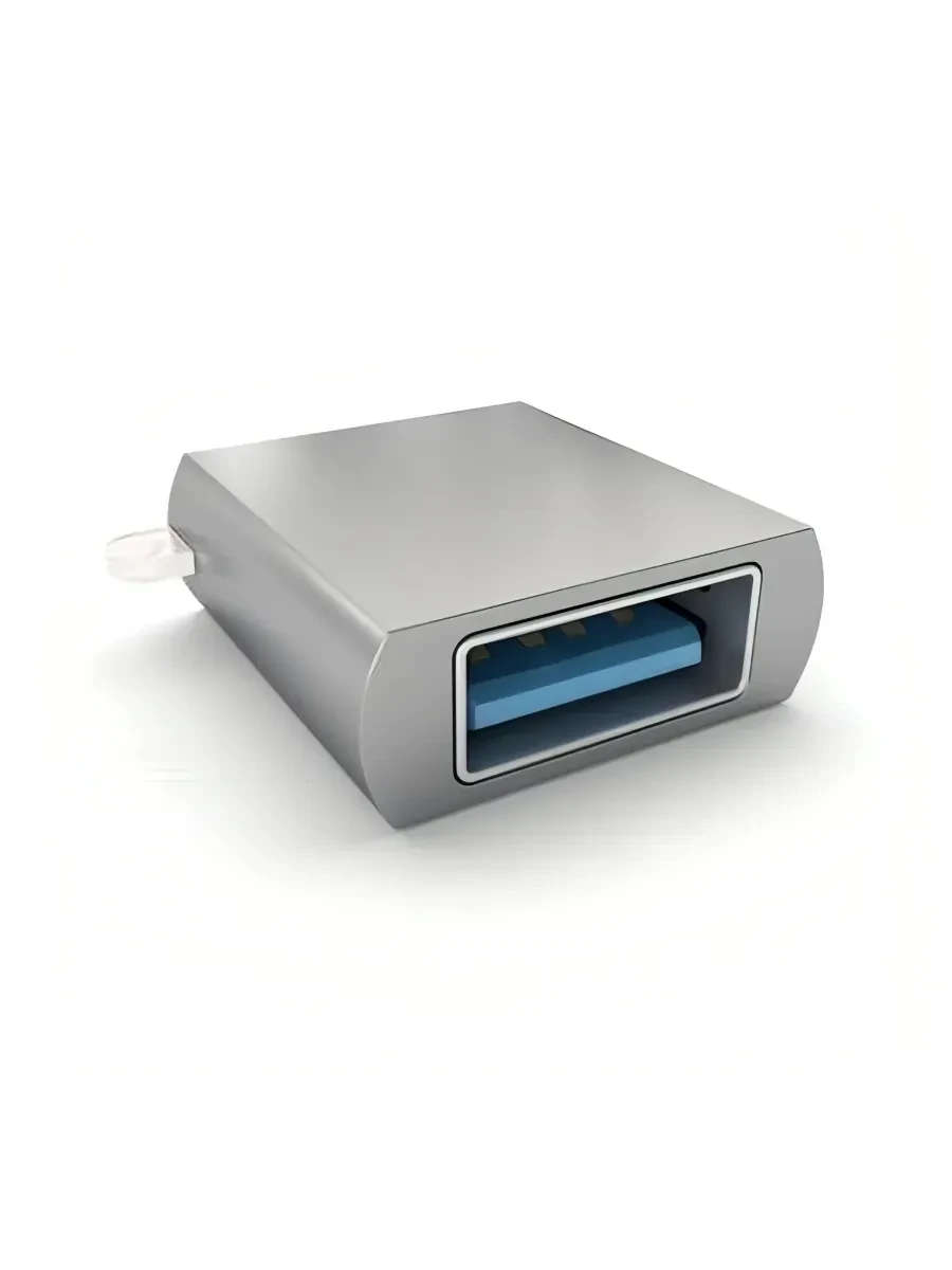 Адаптер SATECHI Aluminum Type-C to USB 3.0 Adapter Space Gray — 3