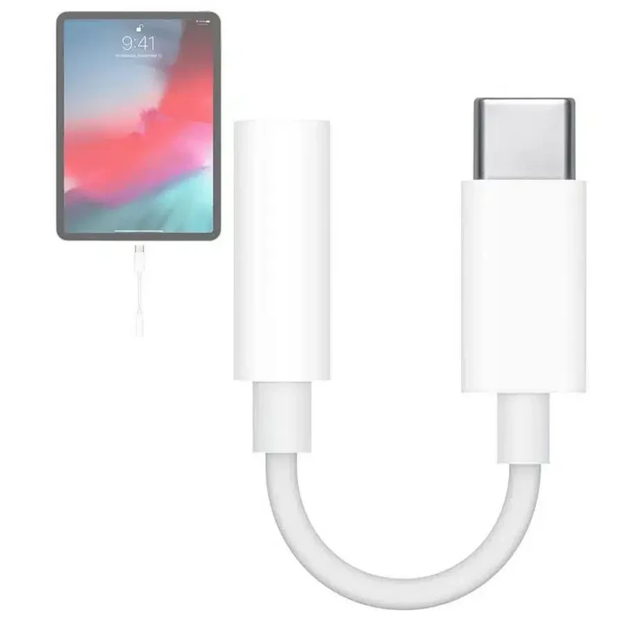 Адаптер USB-C to 3.5 mm Headphone Jack Adapter,Model A2155 — 3