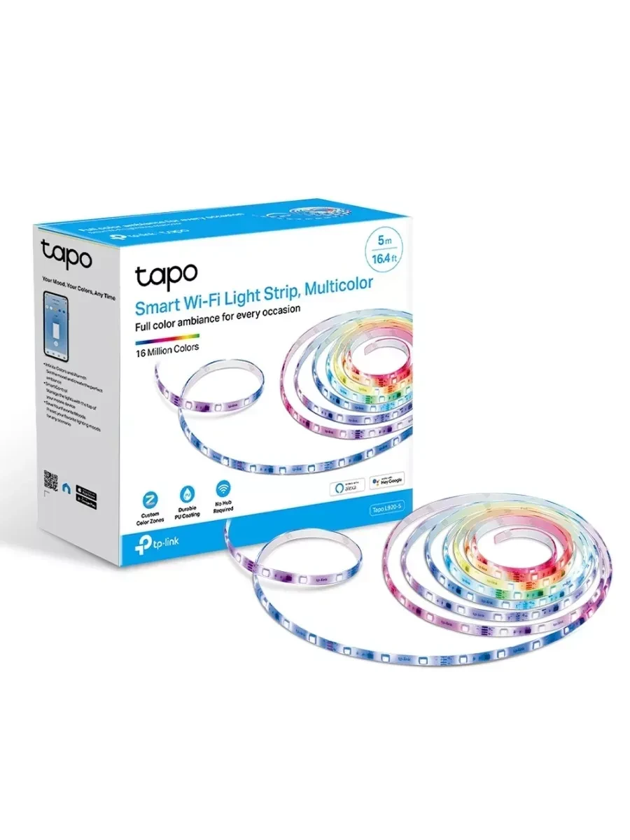 Lenta LED TP-Link Tapo L920-5, Wi-Fi, RGB — 2