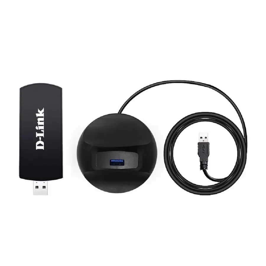 USB-адаптер D-Link DWA-192, Wi-Fi AC, MU-MIMO, USB 3.0 — 3