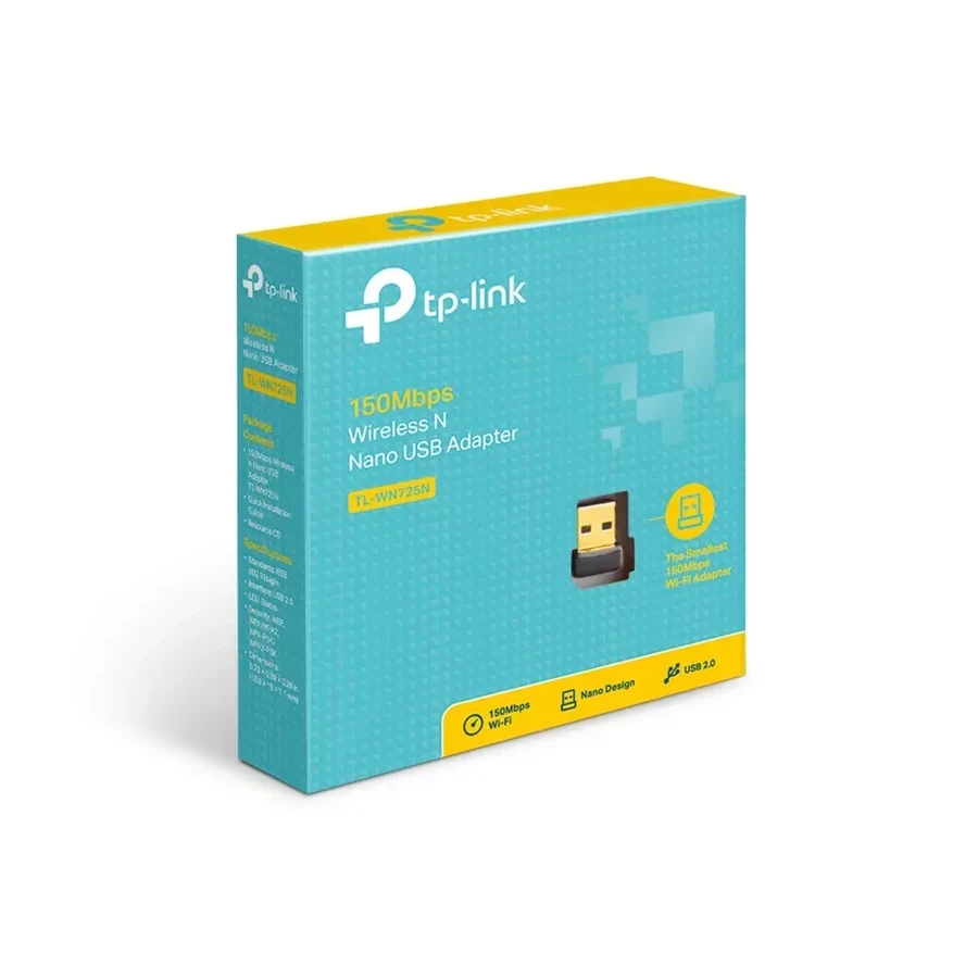 Wi-Fi адаптер USB adapter TP-Link TL-WN725N, Wi-Fi 150M — 2