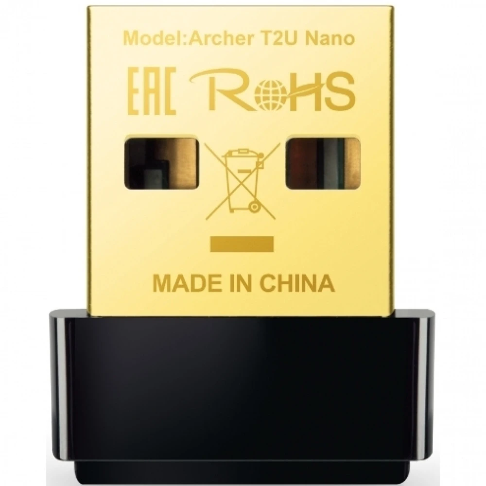 Wi-Fi адаптер USB adapter TP-Link Archer T2U Nano, Wi-Fi 633M — 5