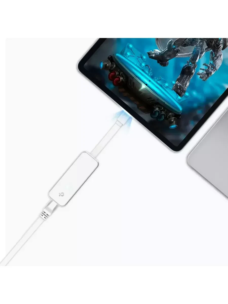 Сетевая карта Network Adapter TP-Link UE300C, Gigabit USB Type-C — 4