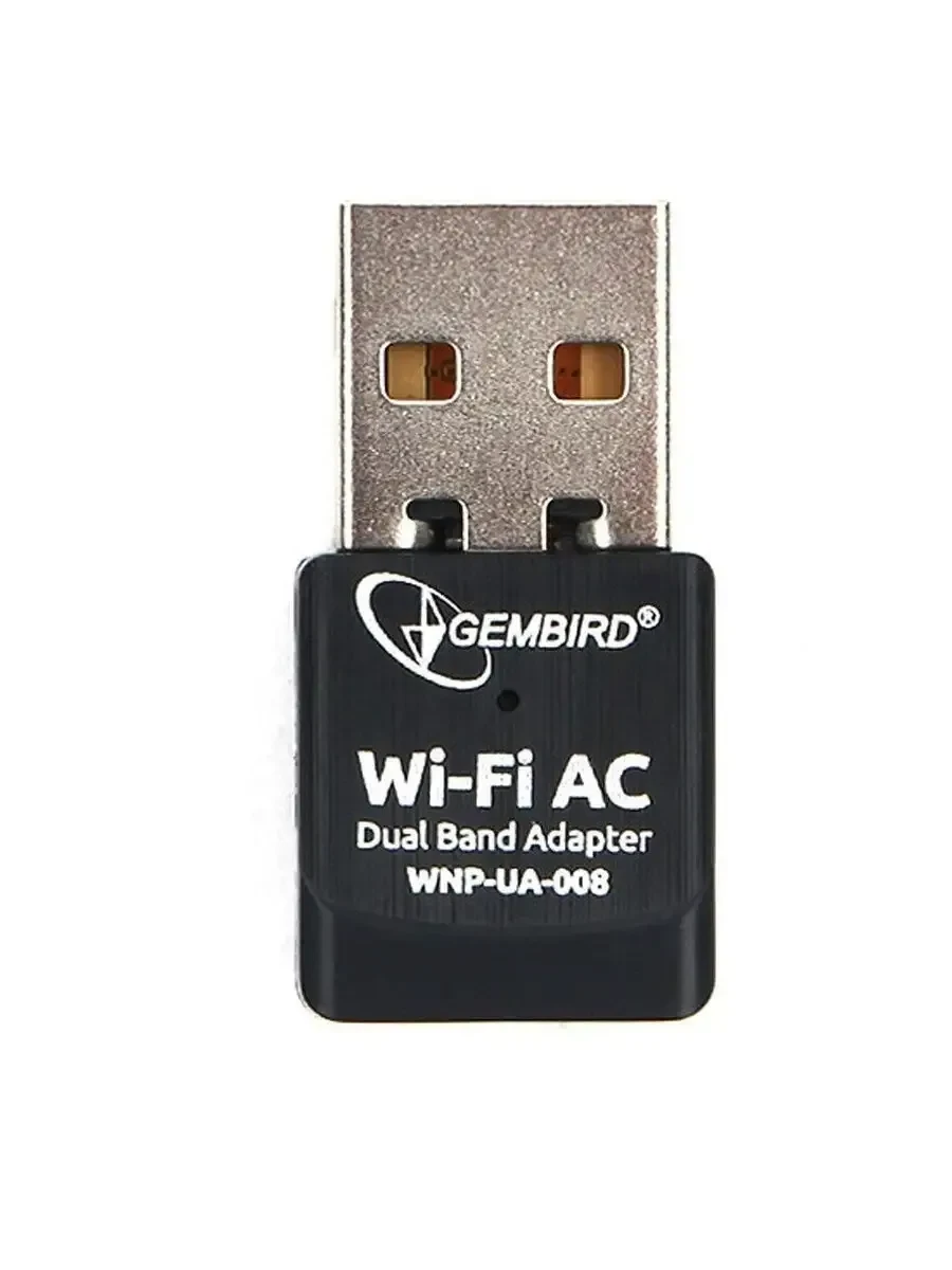 Беспроводной USB адаптер Gembird WNP-UA-008, 802.11ac, 433 Mbps — 2