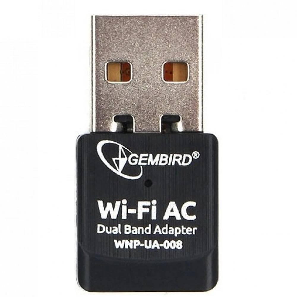 Беспроводной USB адаптер Gembird WNP-UA-008, 802.11ac, 433 Mbps — 4