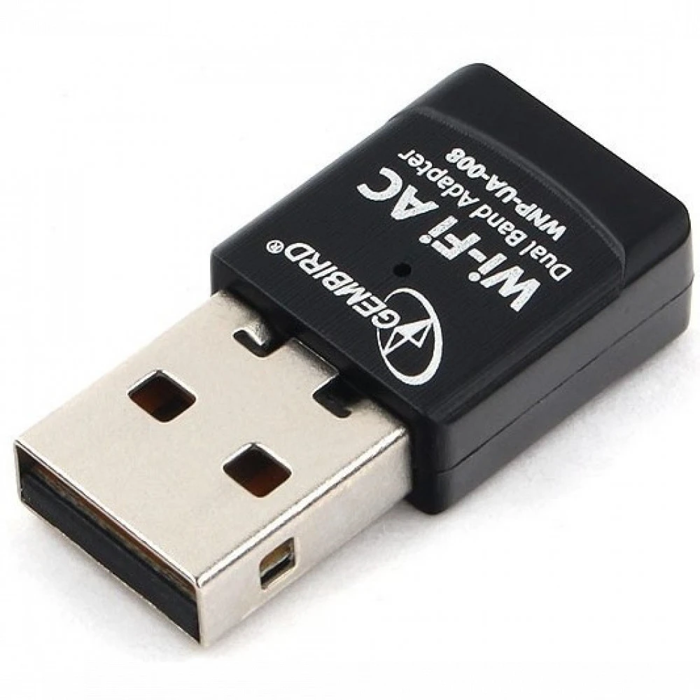 Беспроводной USB адаптер Gembird WNP-UA-008, 802.11ac, 433 Mbps — 5