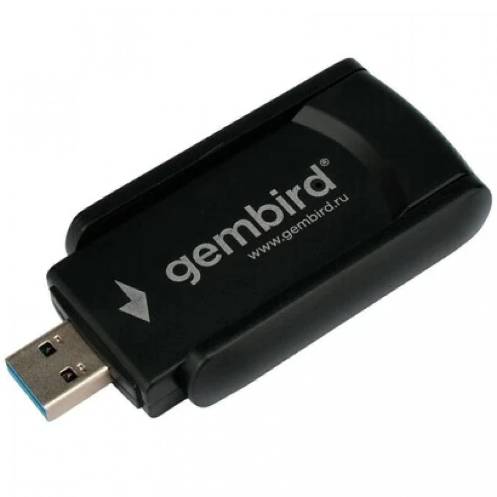Беспроводной USB адаптер Gembird WNP-UA-020, BT, WiFi 6, 867 Mbps — 4
