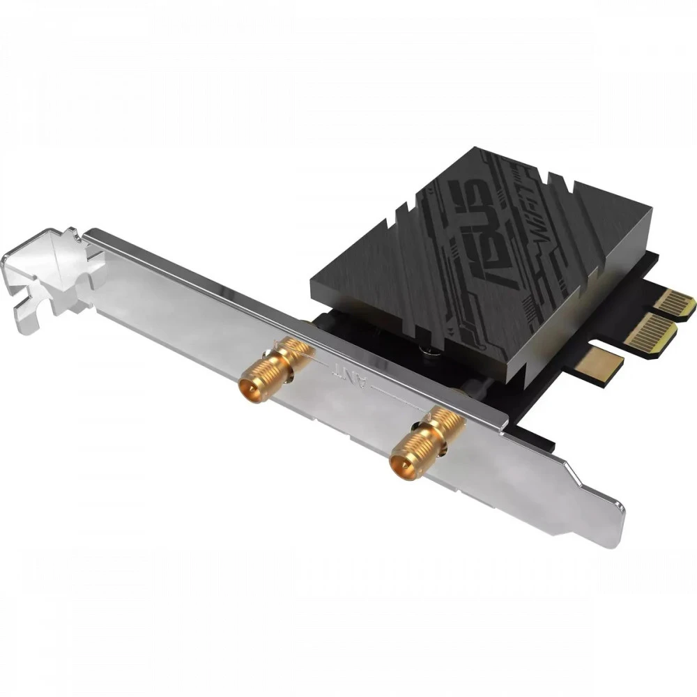 Wi-Fi адаптер Wi-Fi adapter ASUS PCE-BE92BT, Wi-Fi 7, PCIe — 3