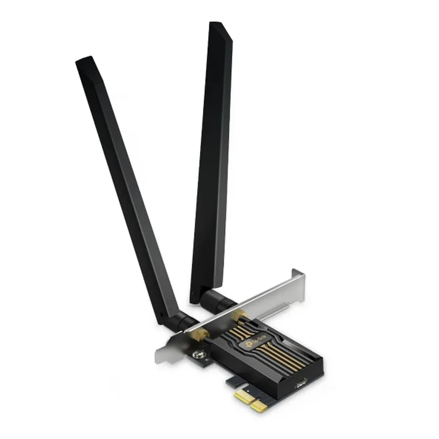 Сетевой адаптер беспроводной PCIe BE9300 Tp-Link Archer TBE552E Bluetooth 5.4 Wi-Fi 7 — 2