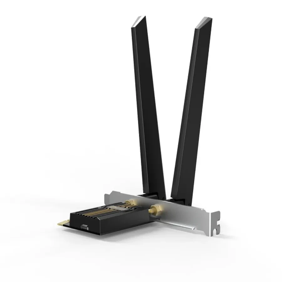 Сетевой адаптер беспроводной PCIe BE9300 Tp-Link Archer TBE552E Bluetooth 5.4 Wi-Fi 7 — 3