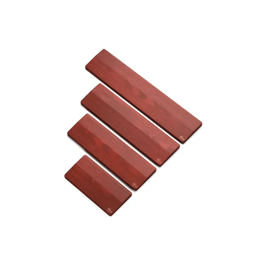 Подставка эргономическая Glorious Wrist Rest Full Size, дерево, коричневая — 2