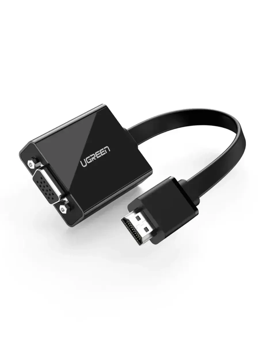 Конвертер UGREEN MM103 HDMI в VGA, 25см