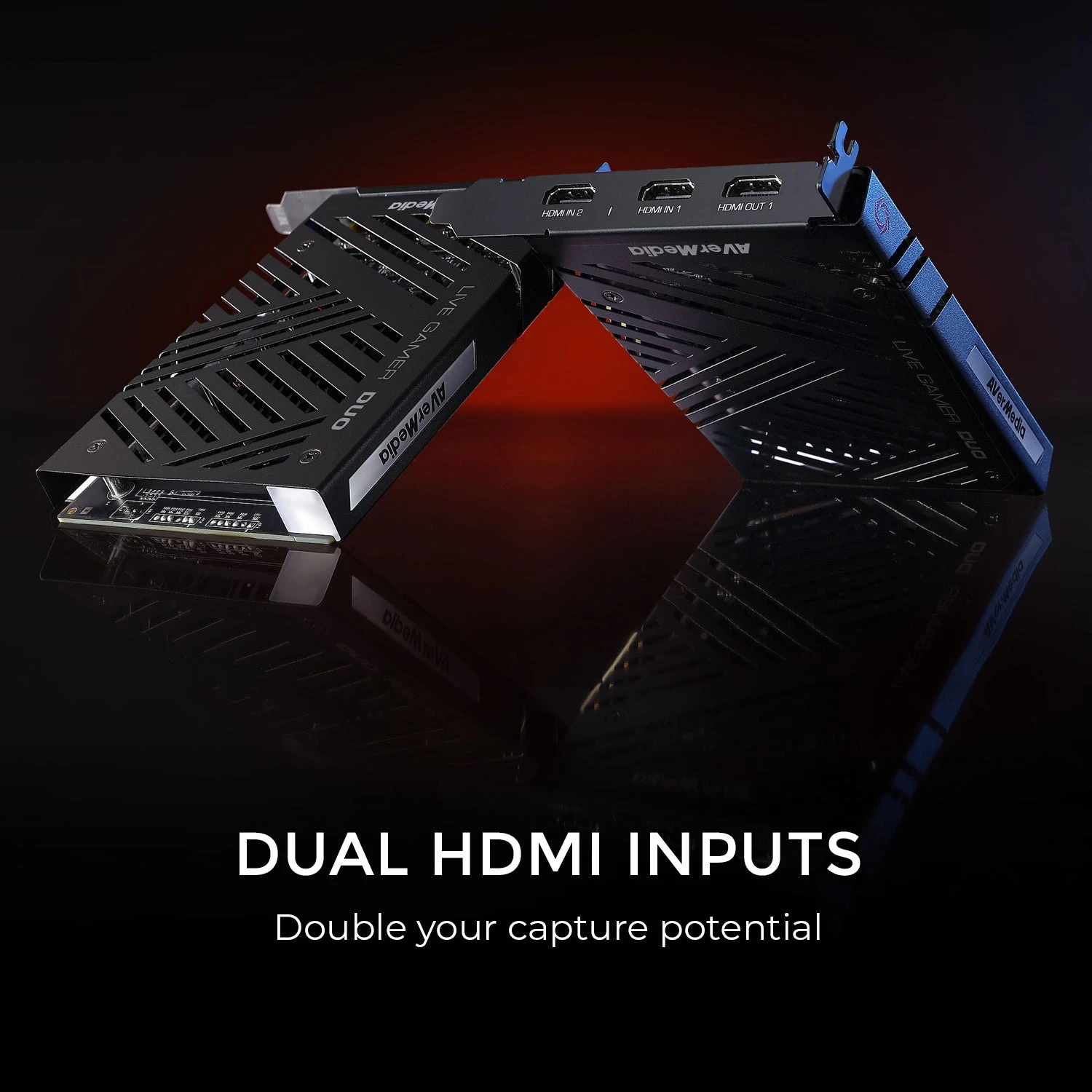 Плата видеозахвата AverMedia Live Gamer Duo GC570D, MPEG-4, 2xHDMI, 2160p60, PCIe x4 — 2