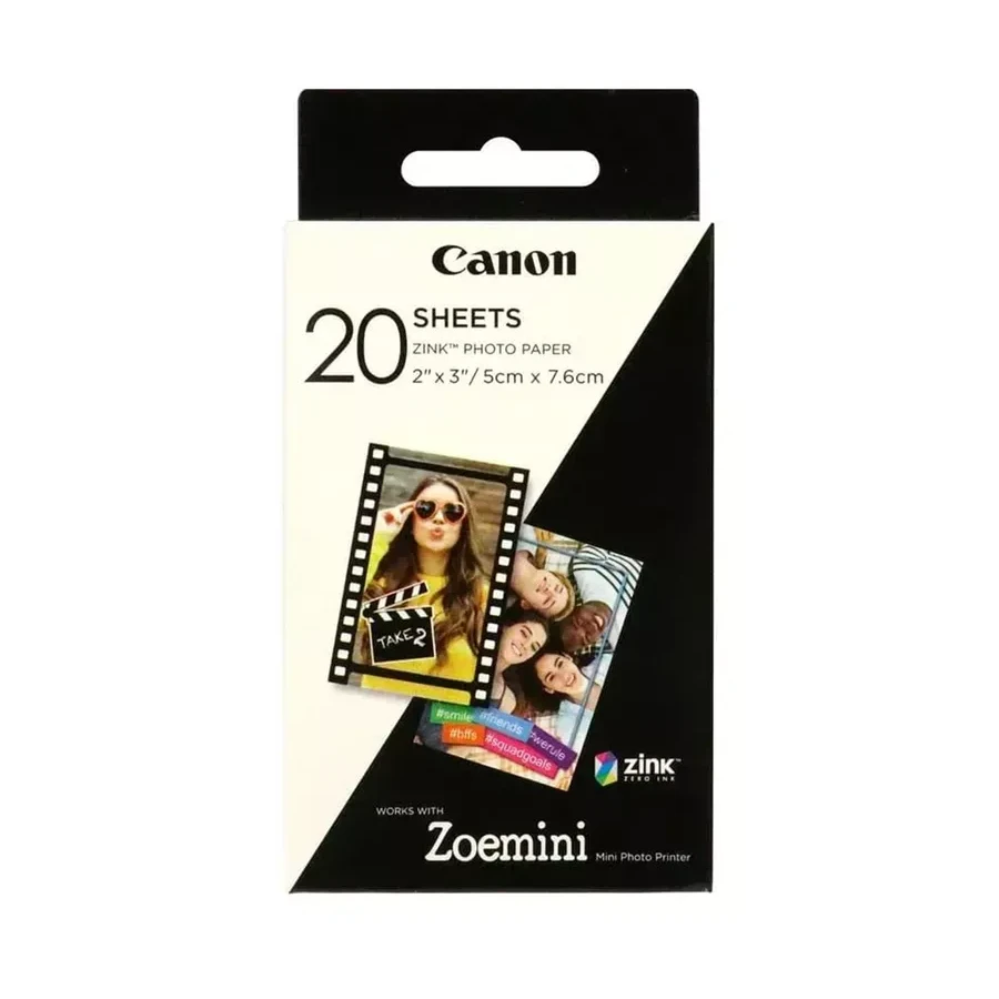 Fotobumaga Canon ZINK PAPER ZP-2030, 20 listov