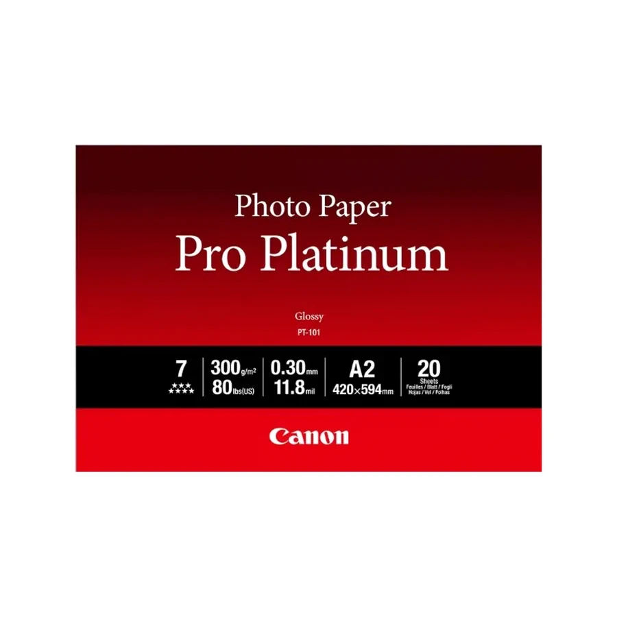 Фотобумага Canon PT-101 Pro Platinum A2, 20 шт.