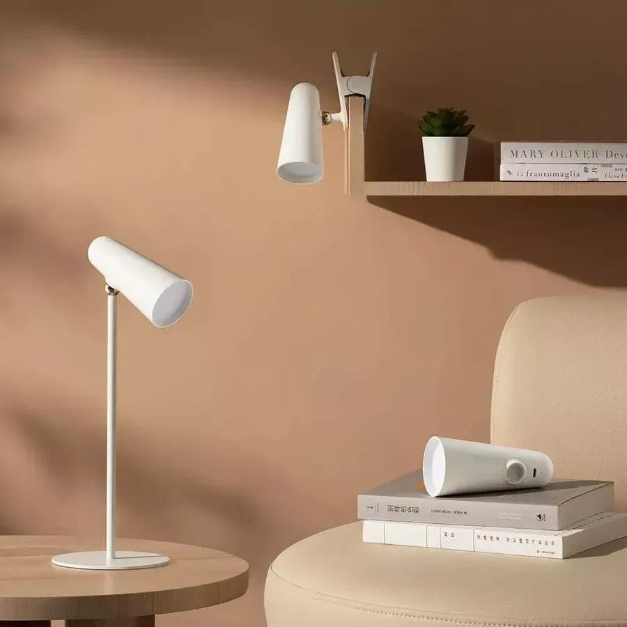 Настольная лампа Xiaomi Flexible Rechargeable, белая — 3