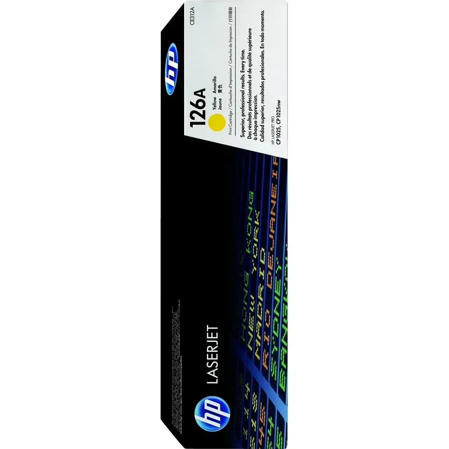 Картридж HP CE312A, жёлтый, 1000 стр., Color LaserJet — 2