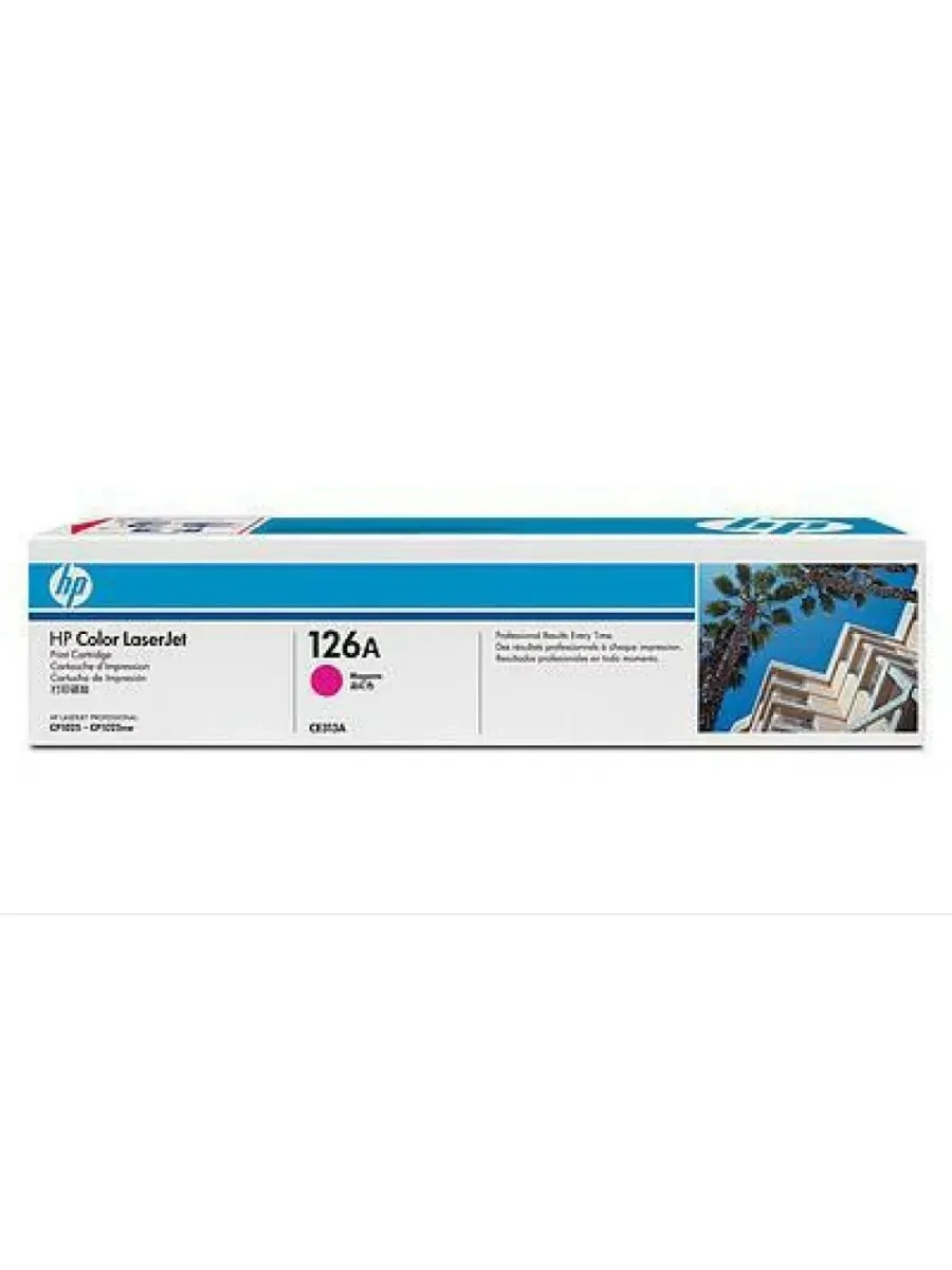 Картридж HP CE313A, пурпурный, 1000 стр., Color LaserJet