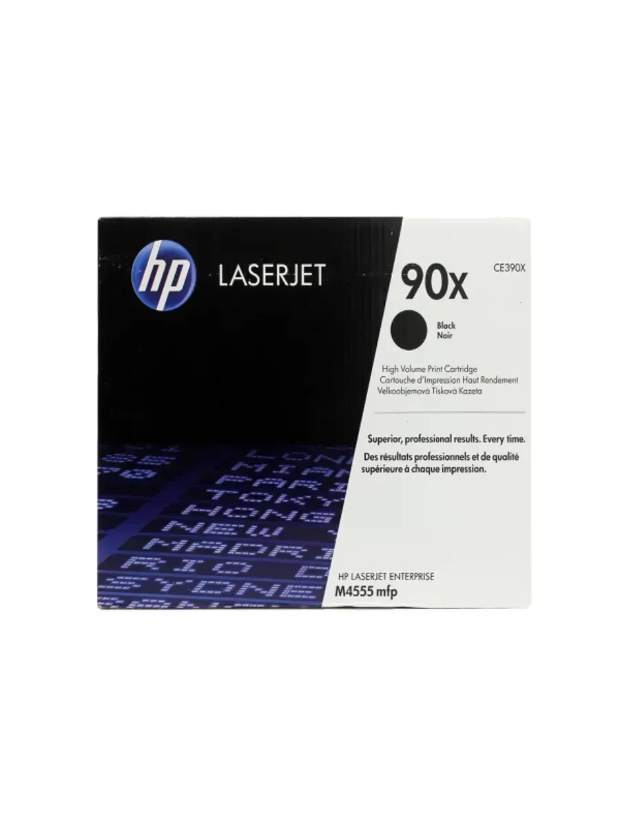 Картридж HP CE390X, чёрный, LaserJet M4555MFP