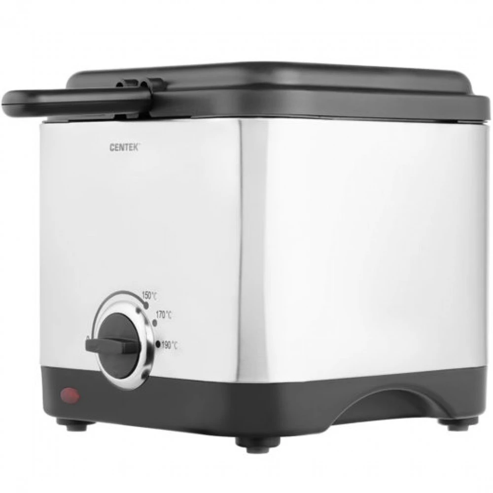 Centek CT-1430 фритюрница 900W, 1.5л, антипригарная — 3