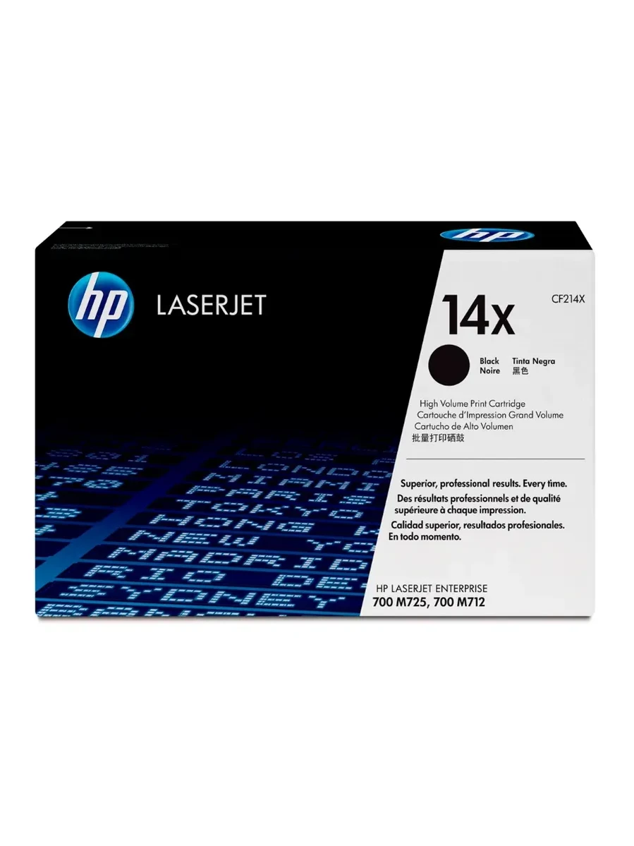 Картридж HP CF214X, чёрный, 17500 стр., LaserJet