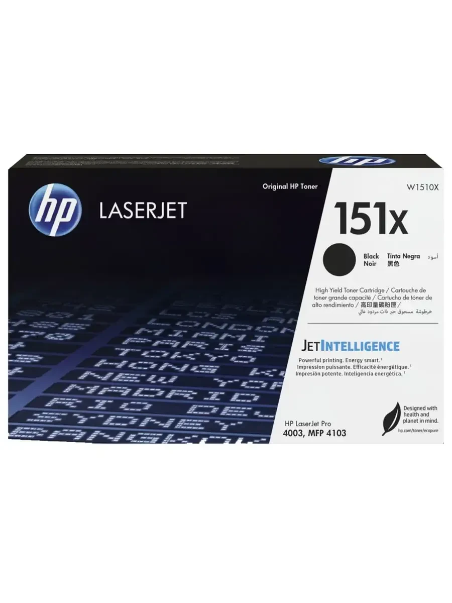 Картридж HP 151X W1510X, чёрный, LaserJet — 3