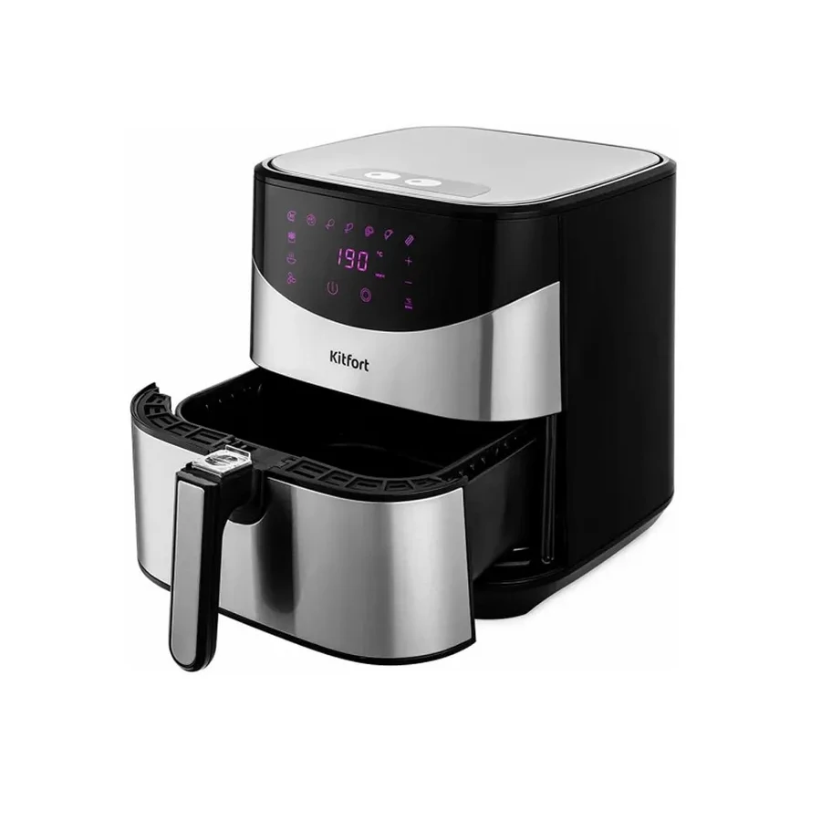 Аэрогриль Kitfort КТ-2231, 1700 Вт, 5 л, 9 программ, сталь