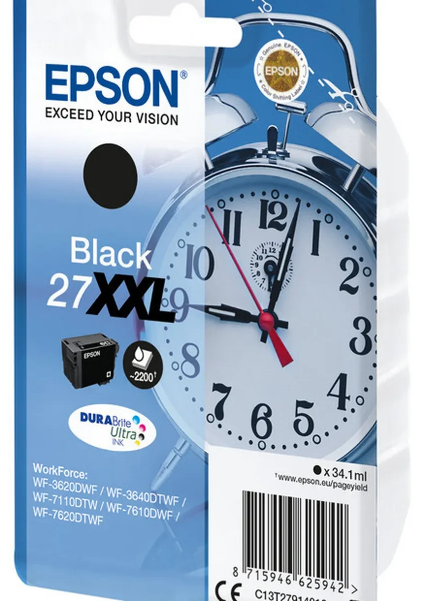 Картридж Epson DURABrite Ultra XXL, чёрный, 2200 стр. — 2