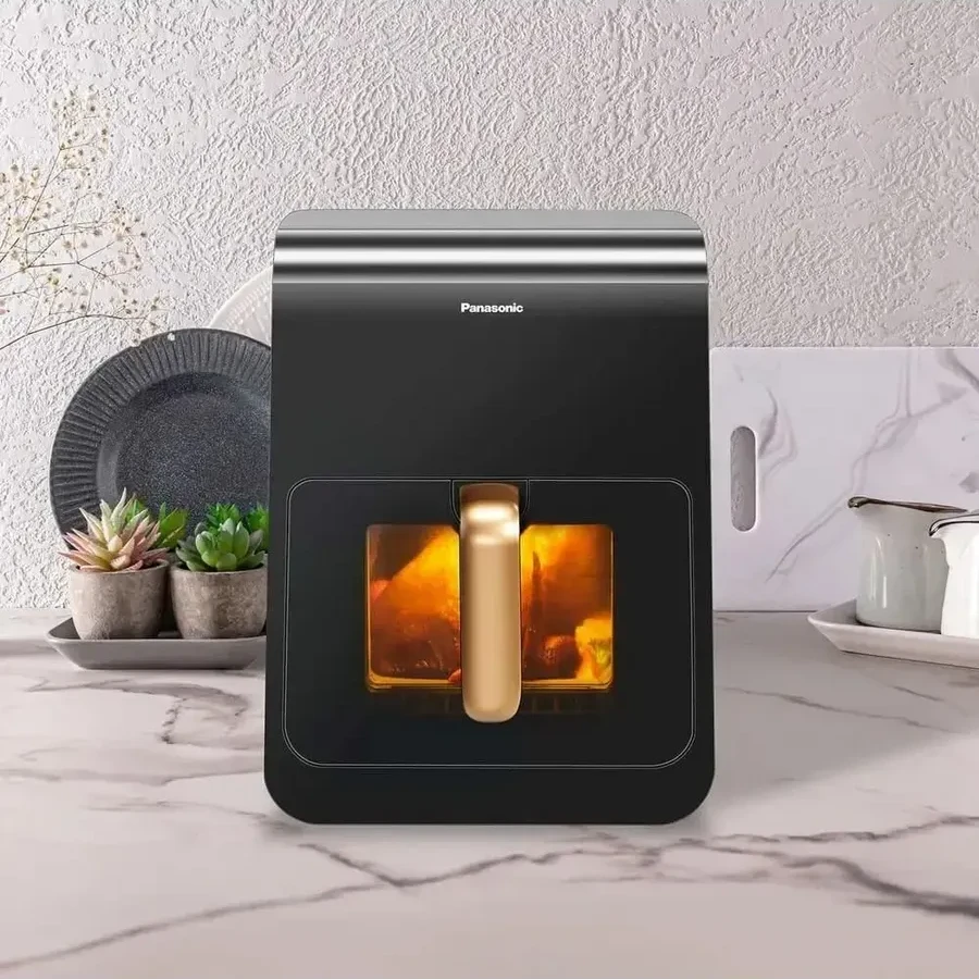 Аэрогриль Panasonic NF-CC600ATS, мультипечь, чёрный — 3