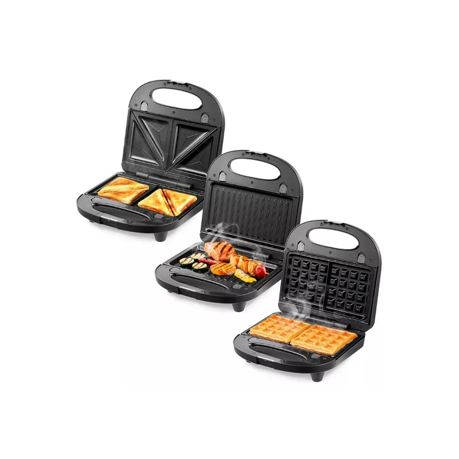 Мультипекарь Kitfort КТ-1660, 700W, съемные панели — 2