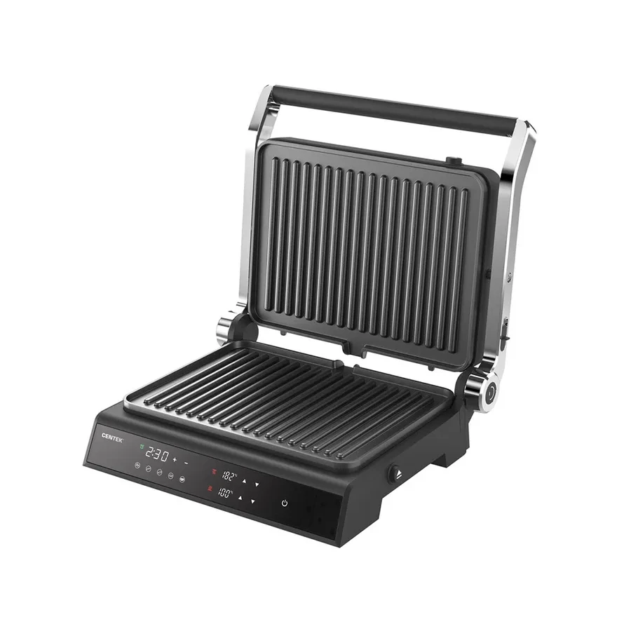 Гриль Centek CT-1474, 2100 Вт, 2 пластины, антипригарный — 2