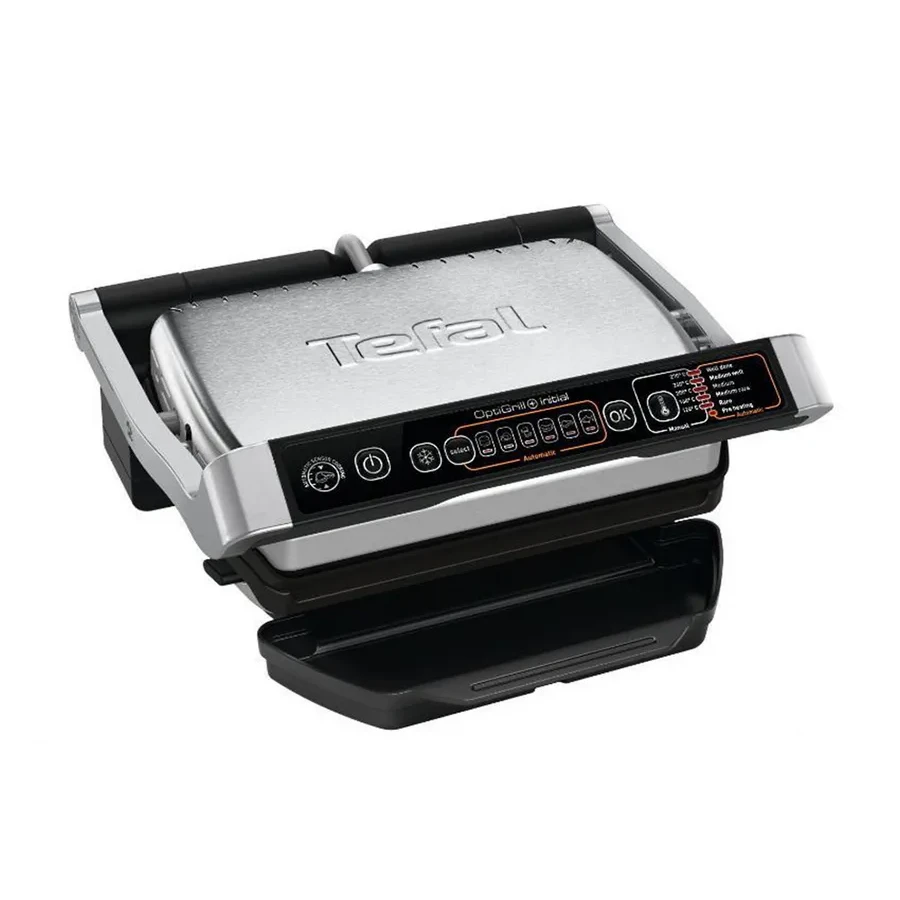 Гриль Tefal GC706D34, 2000 Вт, 6 программ, черный