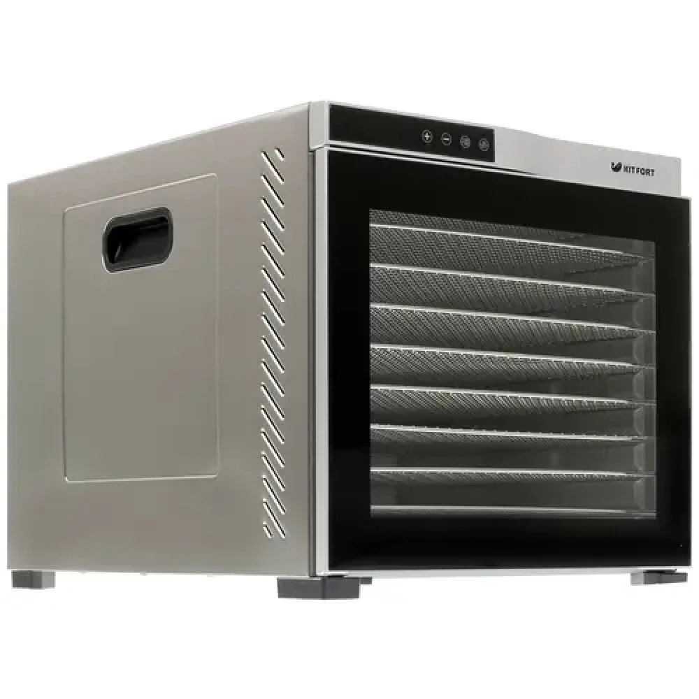 Сушилка Kitfort КТ-1910, 1000W, 10 поддонов, горизонтальный обдув — 4