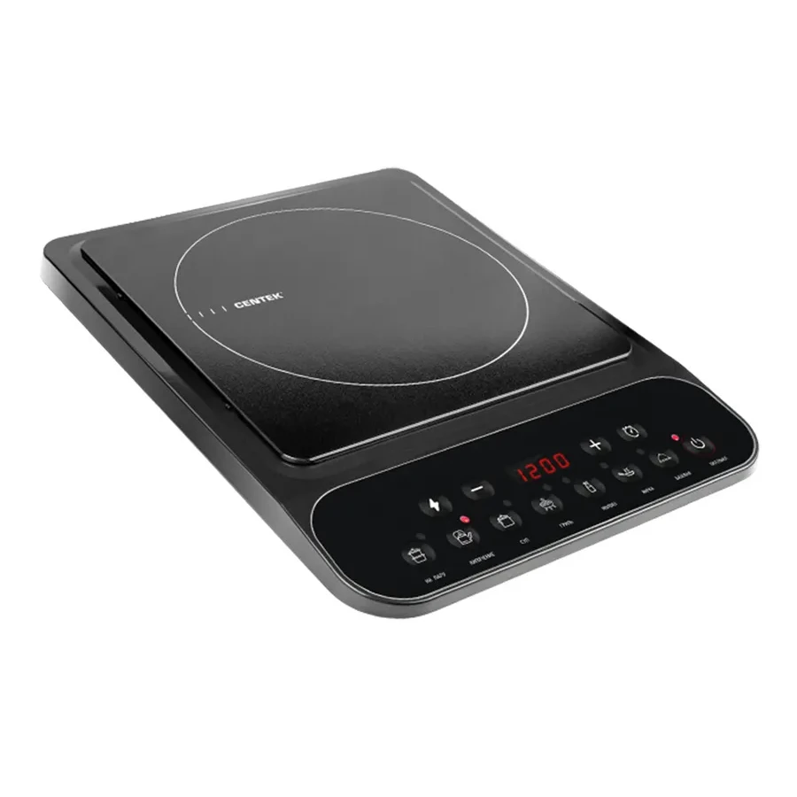 Индукционная плита Centek CT-1517, 2000 Вт, LED-дисплей